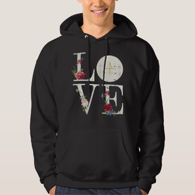 Sudadera Amor Eucaristía Primera Santa Comunión Cristiana C (Anverso)