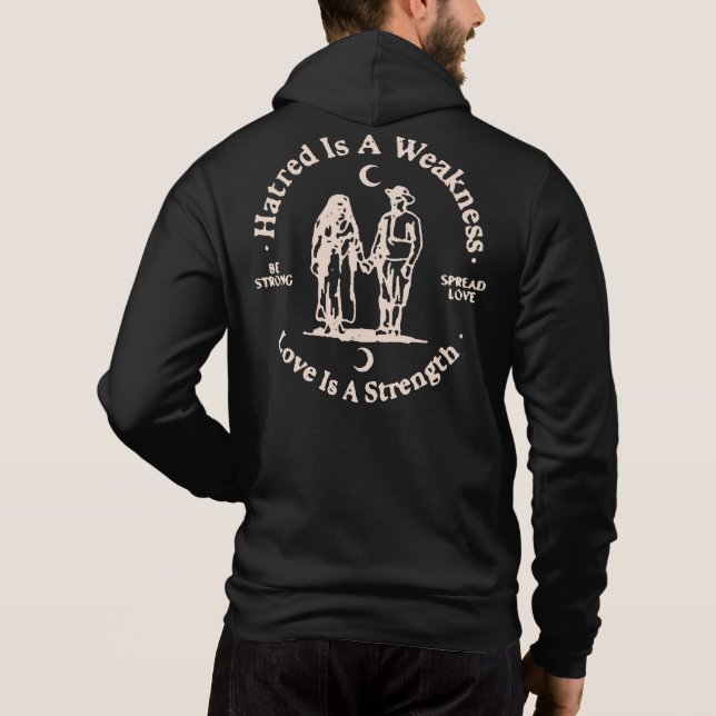 Sudadera amor extenso (Reverso)