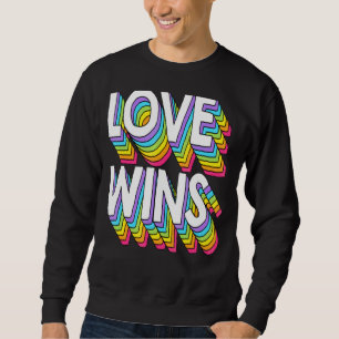Sudadera Amor Gana Hombres Mujeres Lgbt Ally