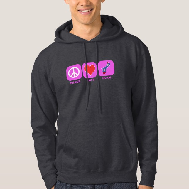 Sudadera Amor Guam de la paz (Anverso)