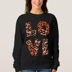 Sudadera Amor Leopardo Cheetah Animal Print