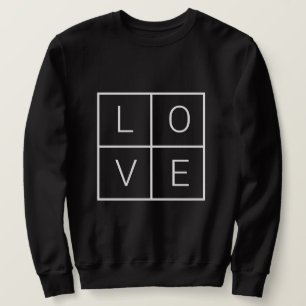 Sudadera Amor Minimalista
