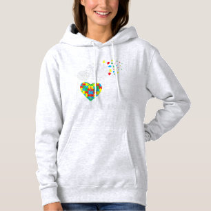 Sudadera Amor No Necesita Palabras Conciencia Sorda Dandeli