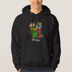 Sudadera AMOR P4J Vida Snowman Santa Hat Navidades Luz T-