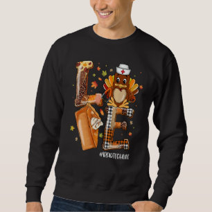 Sudadera AMOR Pavo Peregrino Pastel de Calabaza Técnico Rad