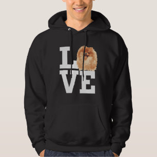 Sudadera Amor Perro Pomeraniano Cute Pomerania Cara de perr