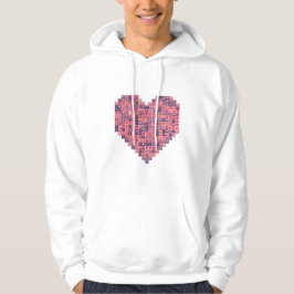 Sudadera Amor Pixelado