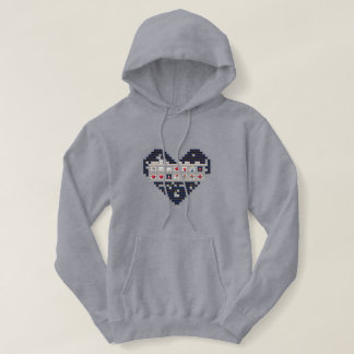 Sudadera Amor Pixelado