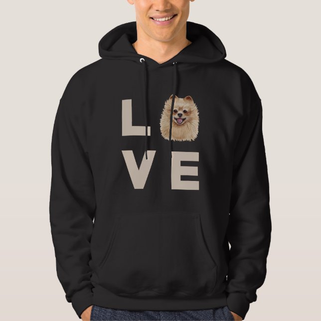 Sudadera Amor pomerano 67 (Anverso)