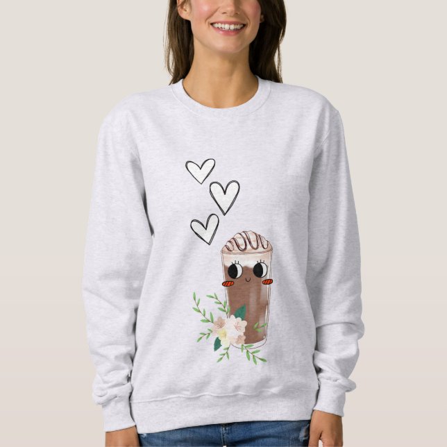 Sudadera Amor por el café (Anverso)