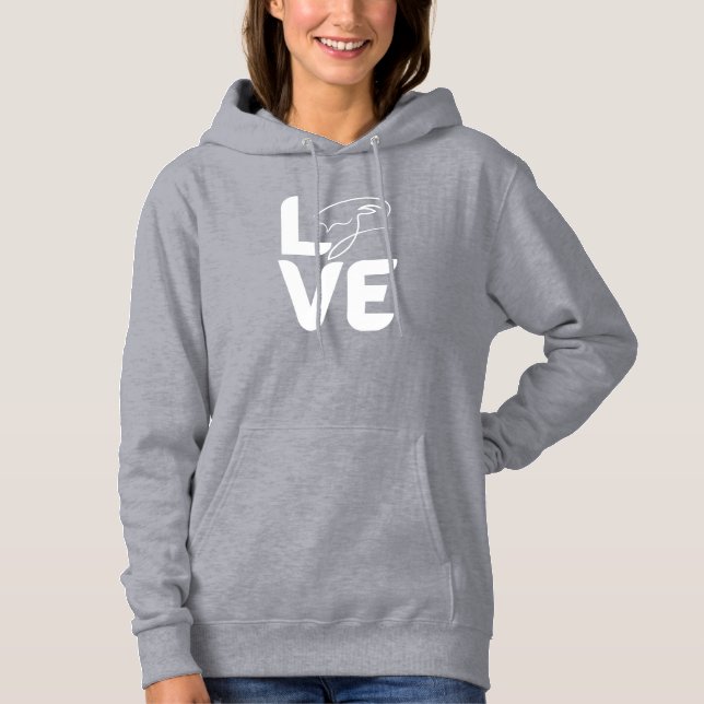 Sudadera Amor por la cabra como O (Anverso)