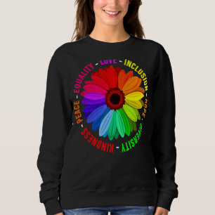 Sudadera Amor por la Paz Igualdad Inclusión Esperanza Diver