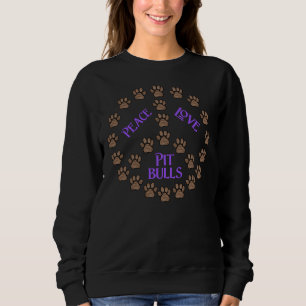 Sudadera Amor Por La Paz Y Burbujas De Pit