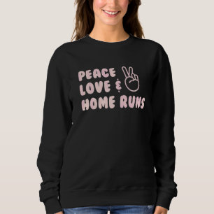 Sudadera Amor por la paz y carreras de hogares