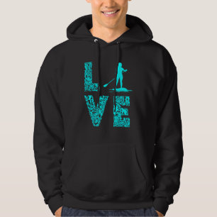 Sudadera Amor por Paddle de Pie Tabla SUP Surfista Deportes