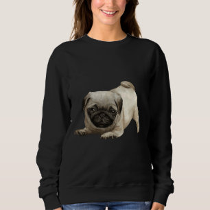 Sudadera Amor Pug, cachorro juguetón, lindo cachorro clásic