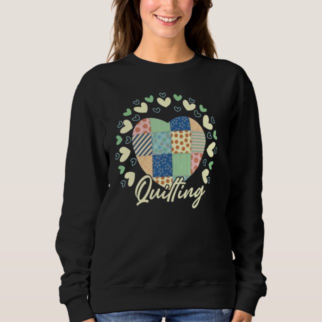 Sudadera Amor Quilting Heart Quilting 1 (Anverso)