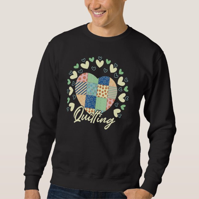 Sudadera Amor Quilting Heart Quilting 1 (Anverso)