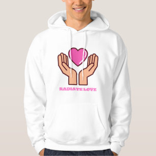 Sudadera Amor radiante - Capucha Inspiradora para un positi