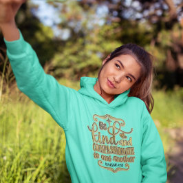 Sudadera Amor radiante y amabilidad ser amable...