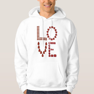 Sudadera Amor - Ruby Gemstone Lettering