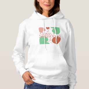 Sudadera Amor, Sazonado – Cita Minimalista de San Valentín