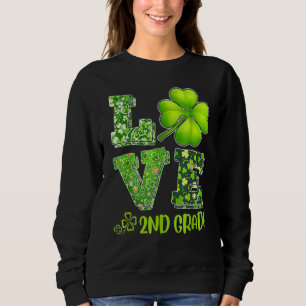 Sudadera Amor segundo grado Feliz Día de San Patricio 20 Ir