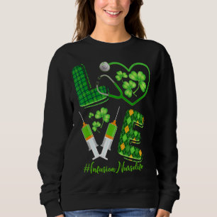 Sudadera Amor St Patrick S Enfermera De Perfusión Vida Irla
