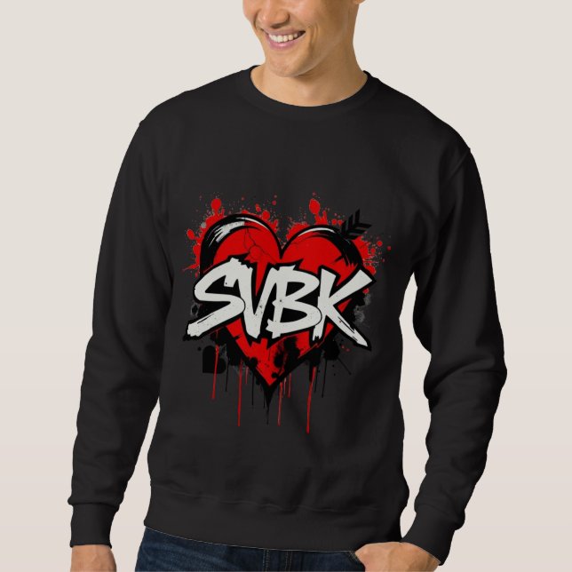SUDADERA AMOR SVBK - OFICIAL DE SILVERBCKK TTV (Anverso)