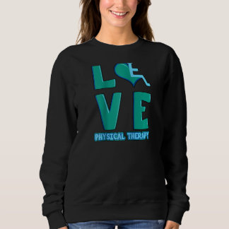 Sudadera Amor Terapia Física Corazón Salva Vidas Pta Physio
