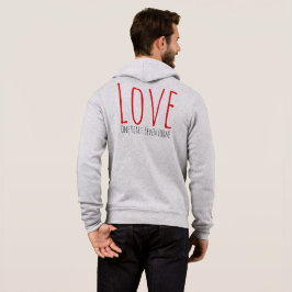 Sudadera Amor - Una Camiseta de Corazón. Siete Formas