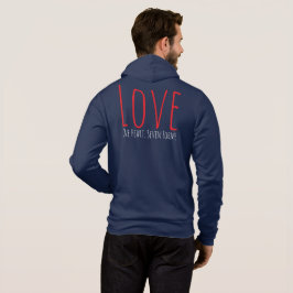 Sudadera Amor - Una Camiseta de Corazón. Siete Formas