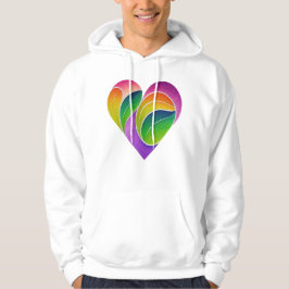 Sudadera Amor verde de los hombres
