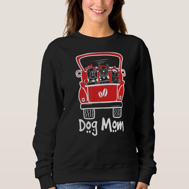 Sudadera Amor Viajando Con Mi Perro Mamá (Anverso)