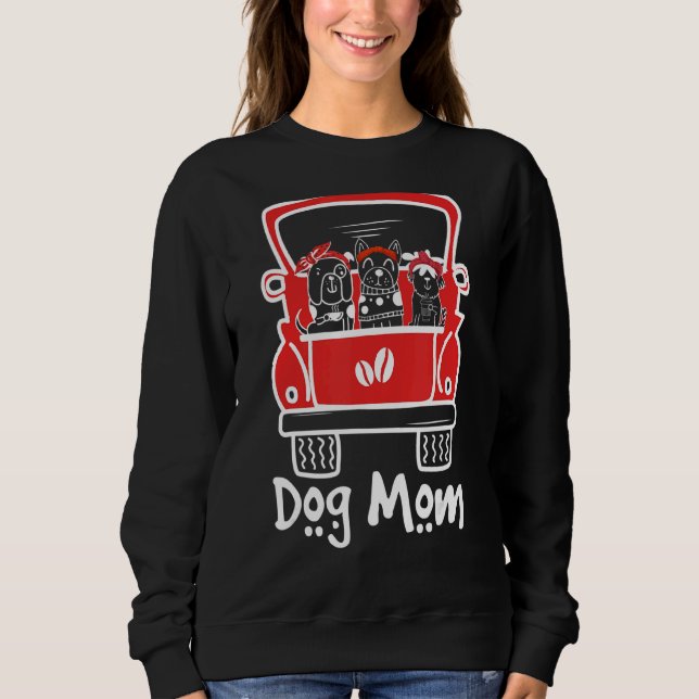 Sudadera Amor Viajando Con Mi Perro Mamá (Anverso)