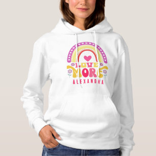Sudadera Amor vibrante más nombre personalizado