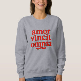 Sudadera Amor vincit omnia