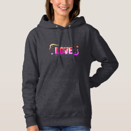 Sudadera Amor y lujuria estilo arcoíris