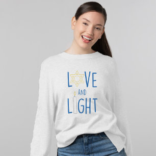 Sudadera Amor y luz Hannukah