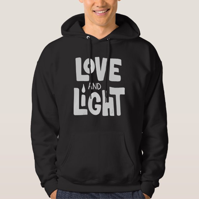 Sudadera Amor Y Luz Hanukkah (Anverso)
