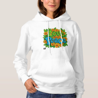 Sudadera amor y paz