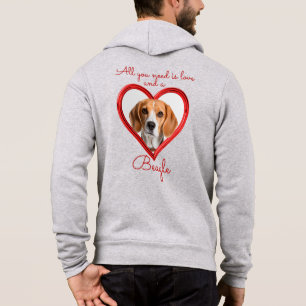 Sudadera Amor y un Beagle