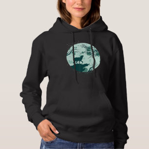 Sudadera Amortiguamiento con luz de la luna de los animales