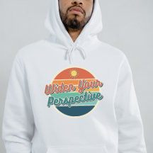 Ampliar tu perspectiva Retro Hoodie