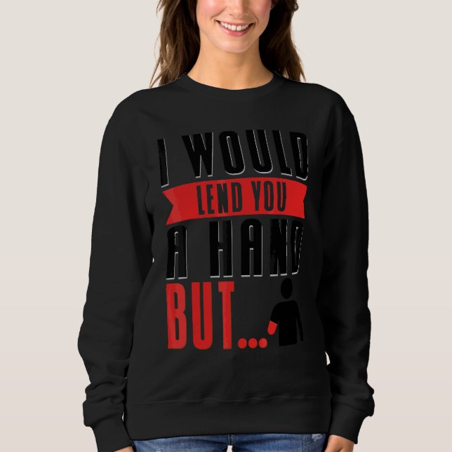 Sudadera Amputado de mano 1 (Anverso)