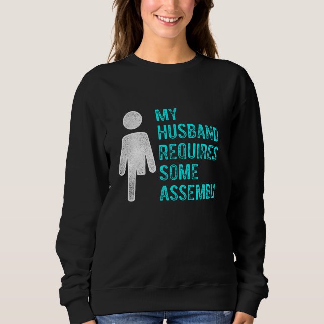 Sudadera Amputee Humor Husband Assembly Leg Arm  Recovery 3 (Anverso)