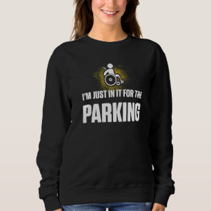 Sudadera Amputee Humor Parking Leg Arm Graciosa Recuperació