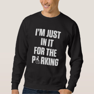 Sudadera Amputee Humor Parking Leg Arm Graciosa Recuperació