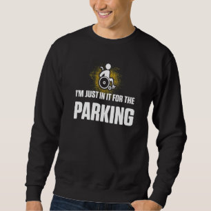 Sudadera Amputee Humor Parking Leg Arm Graciosa Recuperació