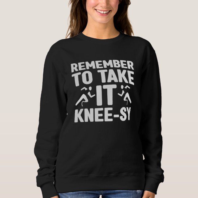 Sudadera Amputee Remember Take It Knee Sy Leg Prosthetic (Anverso)